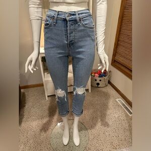 Women’s Levi Denim Jeans Wedgie Straight- Size 24
